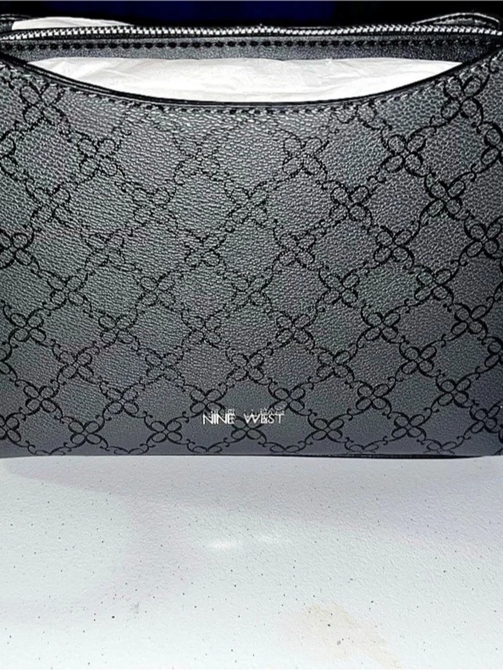 Nine West Crossbody Bag Black & Gray